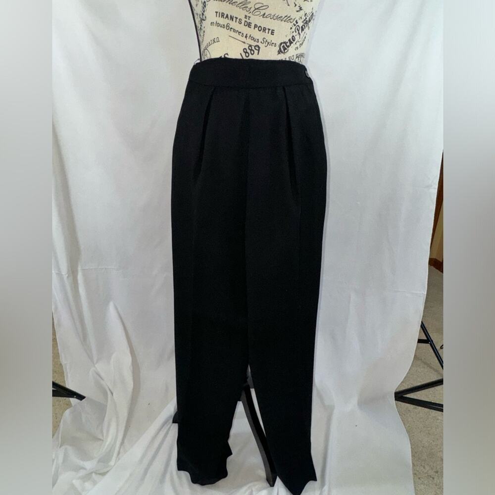 Gorgeous Barrie Pace Black Wool Pant Suit - Picture 10 of 14